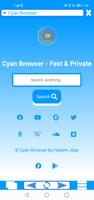 Cyan Browser Affiche