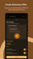 Create Dictionary syot layar 6