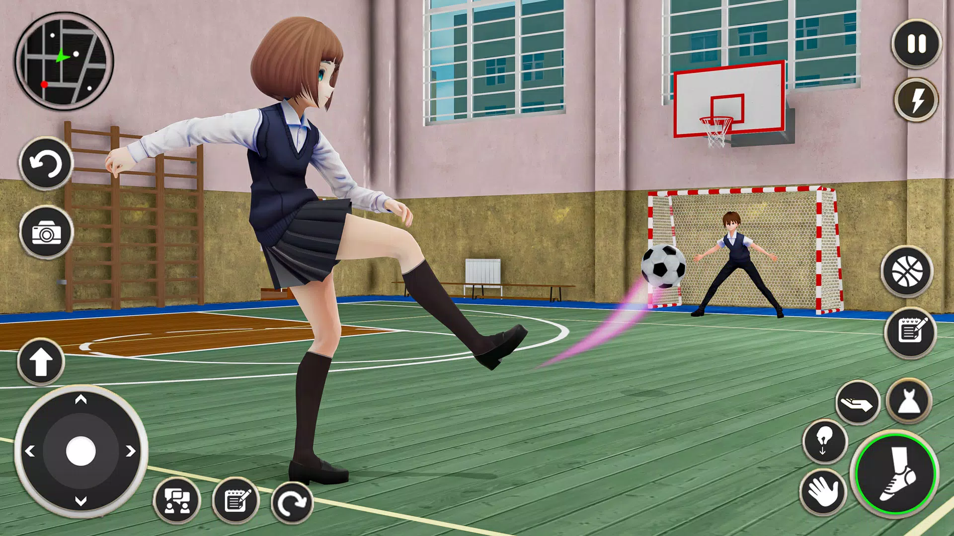 Download do APK de animê Alto escola meninas yandere vida simulador para  Android
