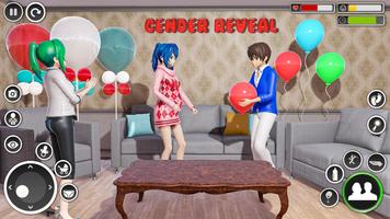 Virtual Pregnant Mom 3d Sim اسکرین شاٹ 3