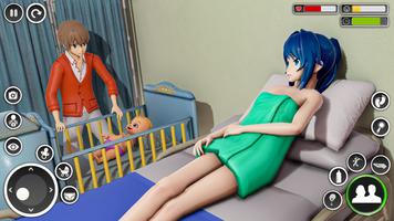 Maman enceinte virtuelle Sim capture d'écran 1
