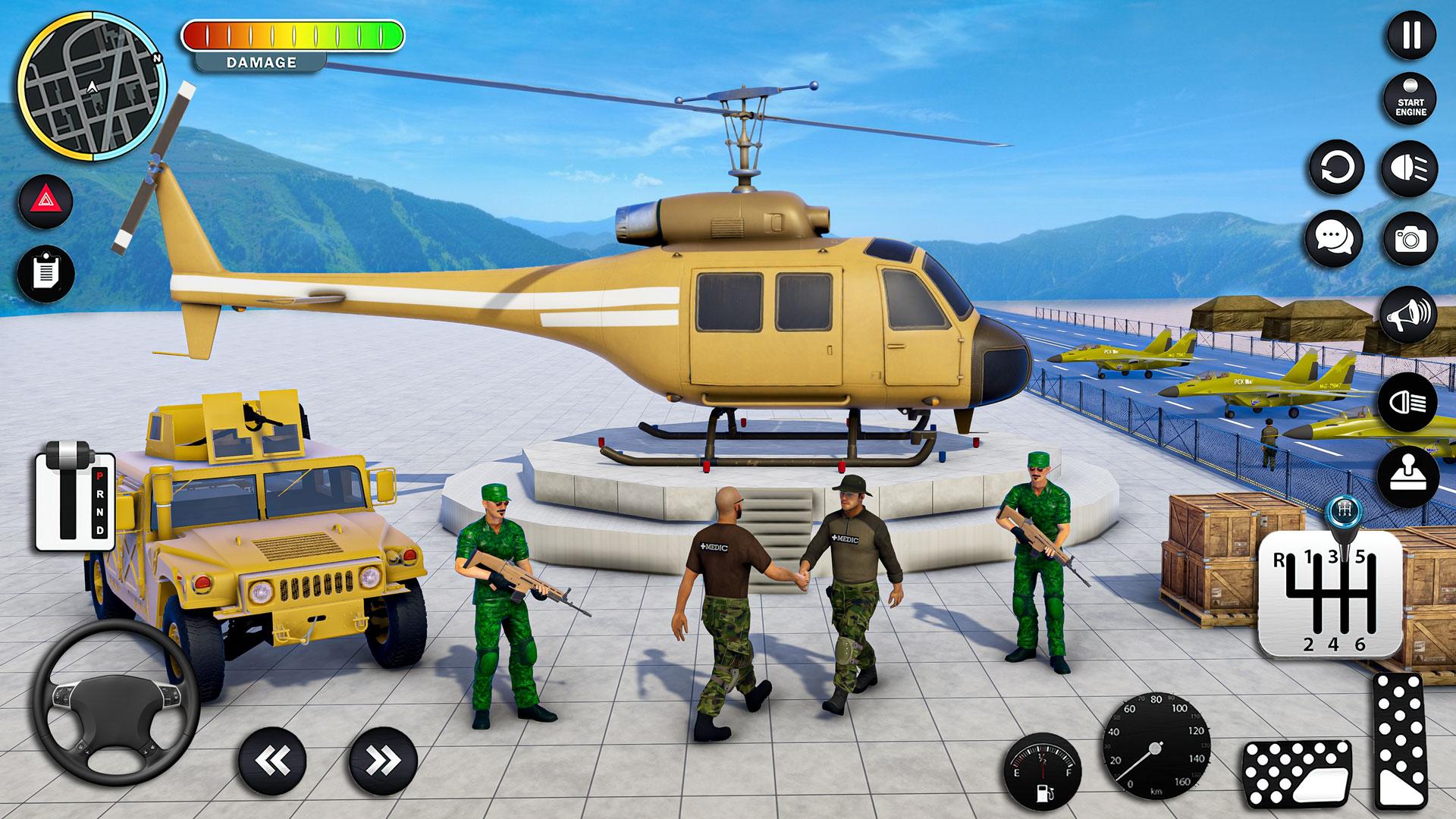 شاحنة عسكرية حقيقية لعبة محاكي APK للاندرويد تنزيل
