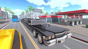 Big City Limo Car Driving Game تصوير الشاشة 3