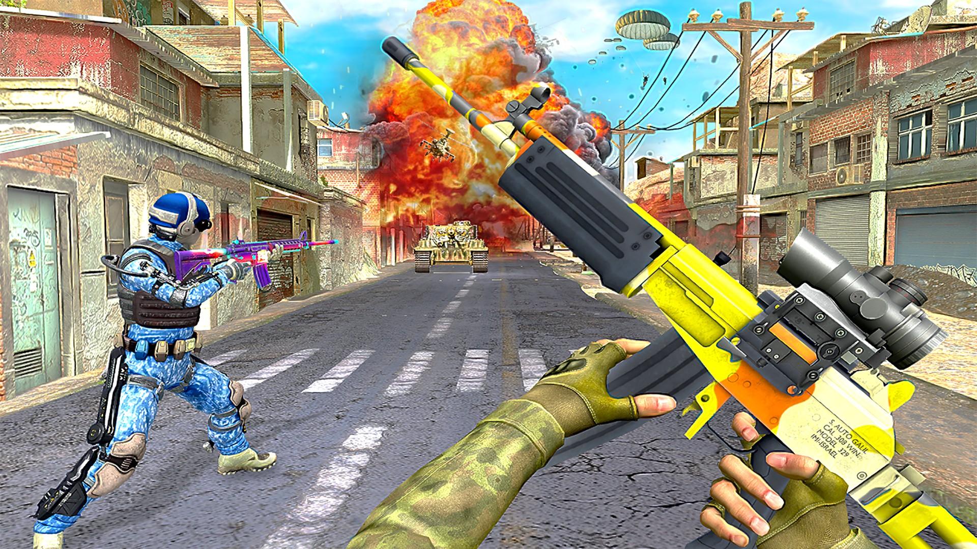 Counter Strike Gun Games: Army Free Shooting Games screenshot 6.