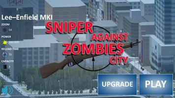 Sniper Against Zombies City โปสเตอร์