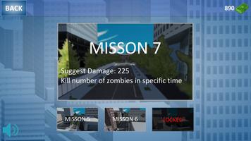 Sniper Against Zombies City ảnh chụp màn hình 1