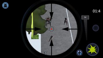 Sniper Against Zombies City screenshot 2