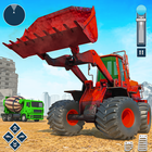 Excavator sim destroying games آئیکن