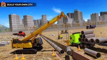 Excavator Sim Destruir Juegos captura de pantalla 2