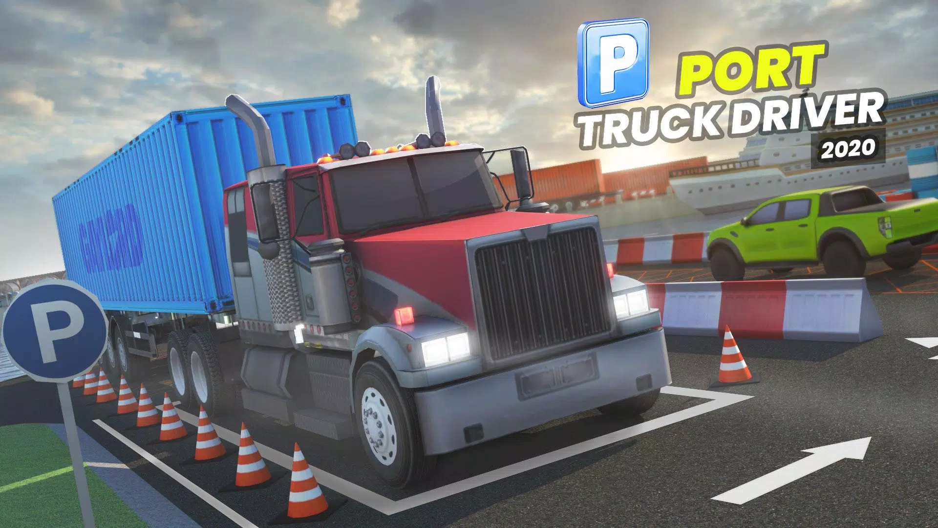 Novo Jogo de Caminhão para Celular - Truck Park Simulator 