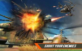 Military Helicopter Heavy GunShip Battle Simulator ảnh chụp màn hình 1