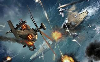 Military Helicopter Heavy GunShip Battle Simulator ảnh chụp màn hình 2