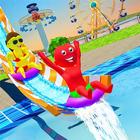 Kids Aquapark: Water slide Theme Park Game icon