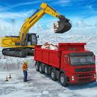 Snow Excavator & Road Construction Games 2020 آئیکن