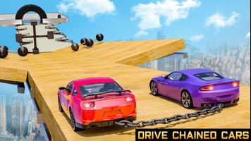 Two  Cars  Mega  Ramp  Impossible  Stunts poster