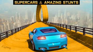 Two  Cars  Mega  Ramp  Impossible  Stunts screenshot 2