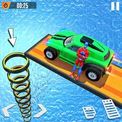 Superheld Buggy gt Mega Rampe Stunts kostenlos XAPK Herunterladen