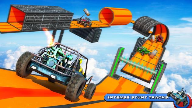 Superhero Buggy GT Mega Ramp Stunts Free screenshot 1