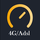 قياس سرعة الانترت Adsl/4G アイコン
