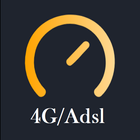 قياس سرعة الانترت Adsl/4G icône