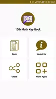 10 Class Math keybook -2021 poster