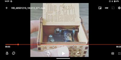 Poster HB video player