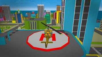 Helicopter City Simulation 3D: स्क्रीनशॉट 3