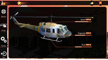 Helicopter City Simulation 3D: screenshot 2