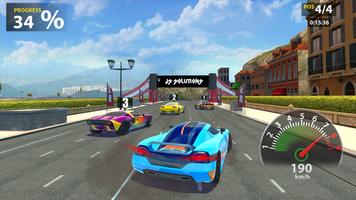 Speed Race Kids Crazy Car Game ภาพหน้าจอ 1