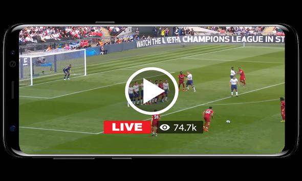 Live FootBall TV-regardez le sport en direct plus APK pour Android