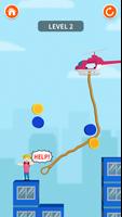 Rope Copter -新感覚ロープパズル- تصوير الشاشة 2
