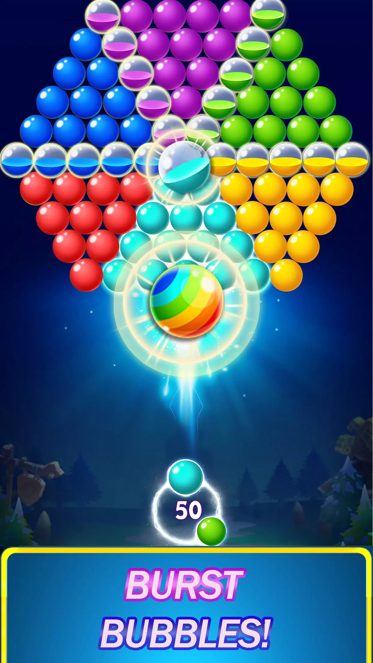 Bubble Dreams™ - a pop and gratis bubble shooter game by Akkad