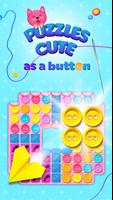 Button Cat Affiche