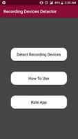 Microphone Detector-Hidden Recording Device Detect постер
