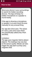 Microphone Detector-Hidden Recording Device Detect скриншот 3