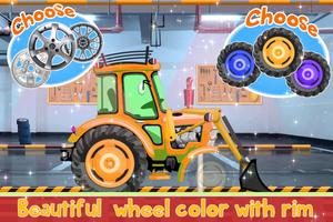 Tractor Factory -Crazy Repair Master Workshop Game screenshot 3