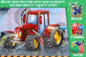 Tractor Factory -Crazy Repair Master Workshop Game screenshot 2