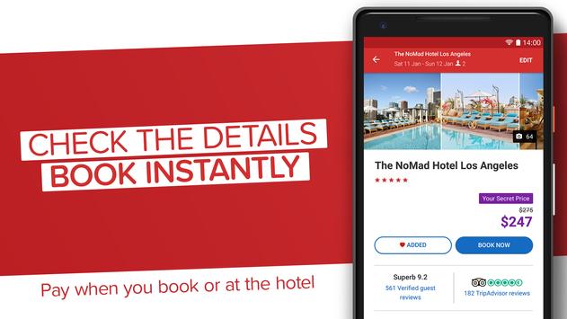 Hotels.com screenshot 2