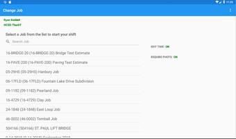 HCSS TimeClock پوسٹر