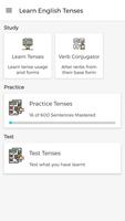 Learn English Tenses poster