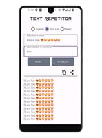Text Repeater تصوير الشاشة 2