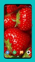 Strawberry Wallpaper Ekran Görüntüsü 1