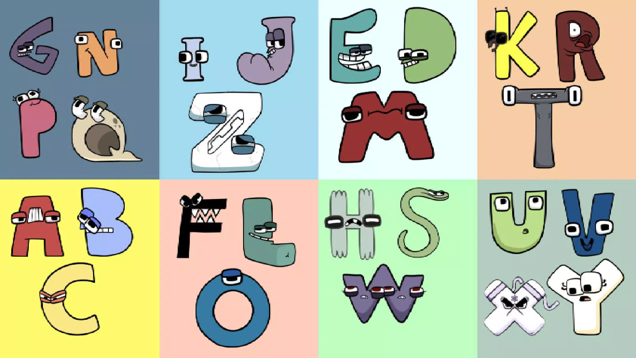 New Alphabet Lore (A-Z) 