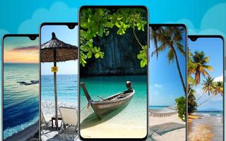 HD Beach Wallpapers ポスター