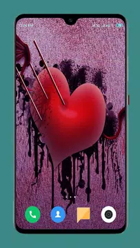 Screenshot 1 for Broken Heart Wallpaper