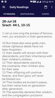 Catholic Bible - Audio, Readin ภาพหน้าจอ 3