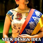 Blouse neck designs icône