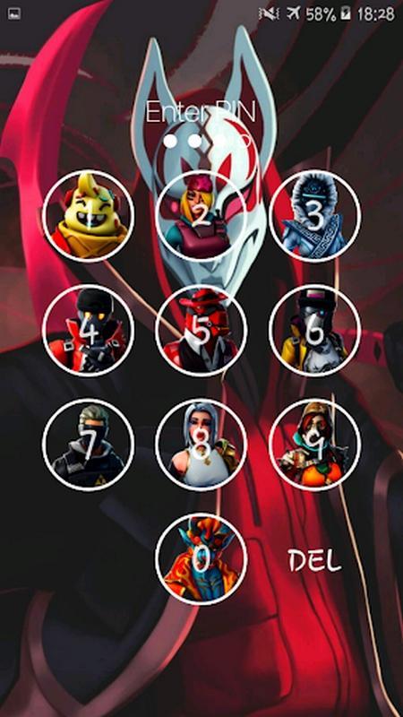 Android 用の Lockscreen Fort Battle Royal Season 8 Apk をダウンロード