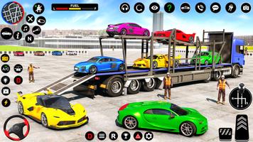 Car Transport Truck Games poster