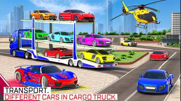 Car Transport Truck Games screenshot 2